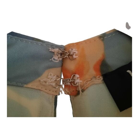 Lulu's Part of Your World Dusty Sage Floral Print Swing Dress - Picture 5 of 6